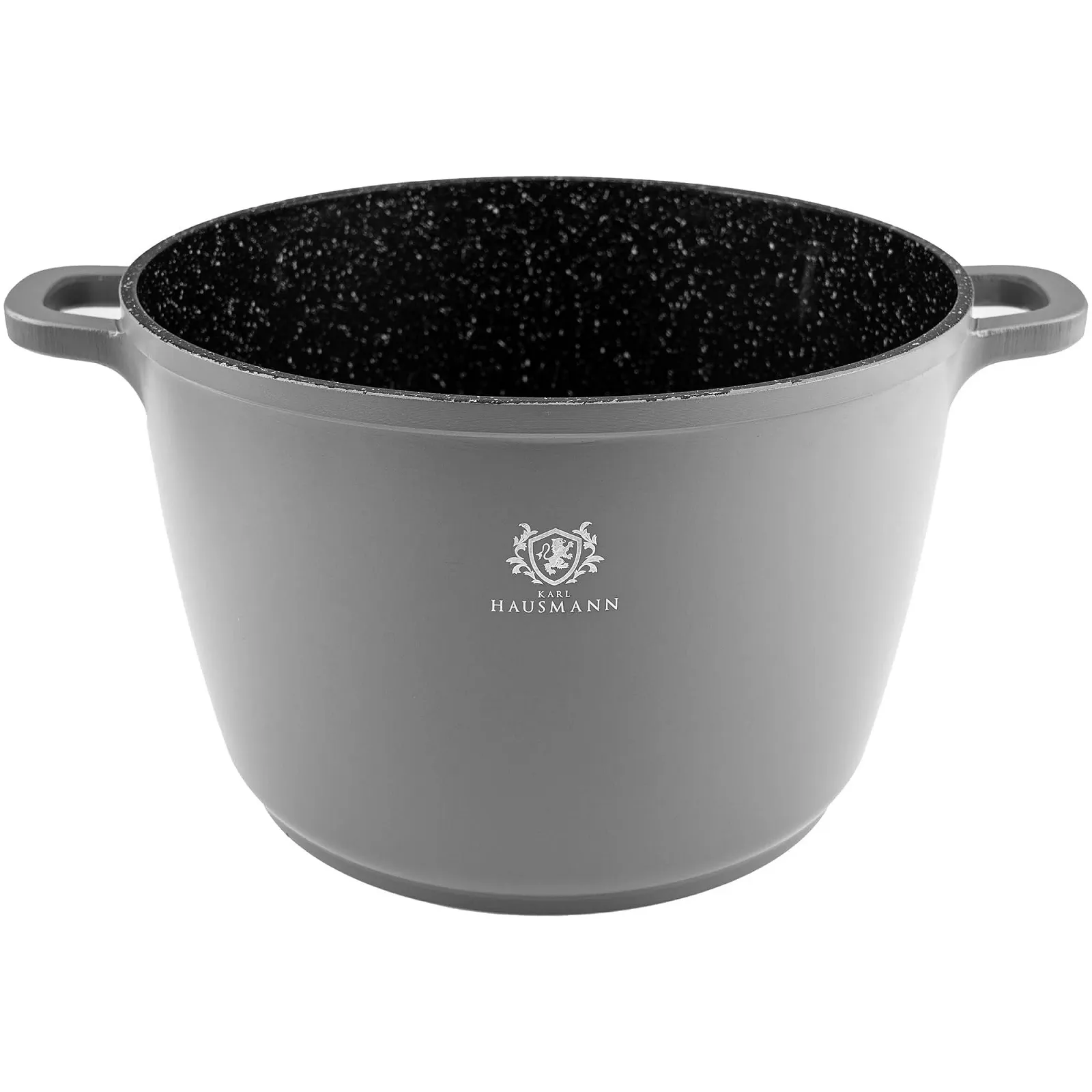 Каструля KARL HAUSMANN з кришкою, антипригарна, 14 л, діаметр 32 см, литий алюміній, сіра, фото №7 Каструля KARL HAUSMANN з кришкою, антипригарна, 14 л, діаметр 32 см, литий алюміній, сіра, фото №7