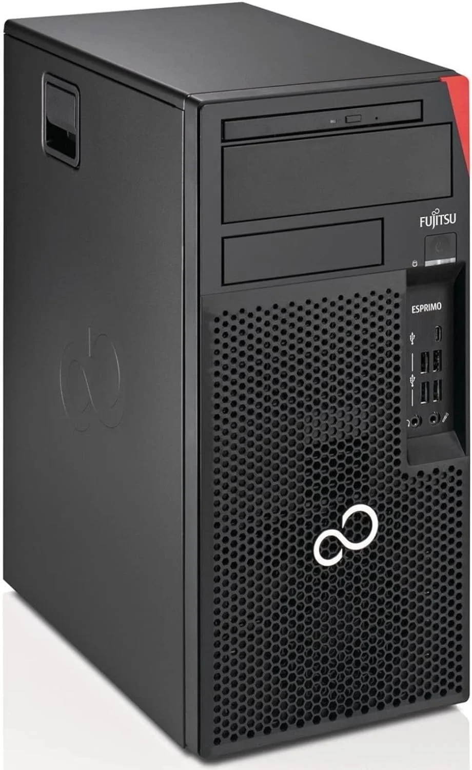 Комп’ютер Fujitsu Esprimo P757 Microtower / Intel Core i7-6700T / RAM 8GB / SSD 256GB / Intel HD Graphics 530 / 2 x DisplayPort / DVI / LAN / Windows 10 / Чорний, фото №1