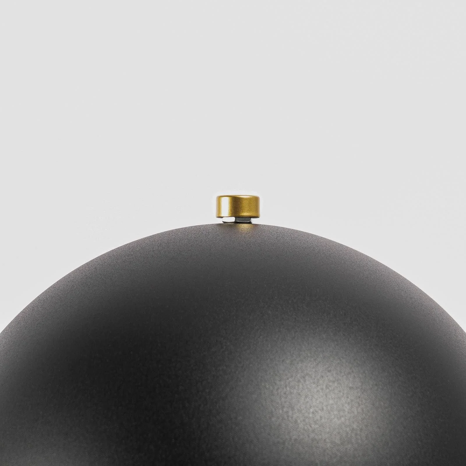 Настільна лампа Lucande Aparas металева E27 Black, фото №6