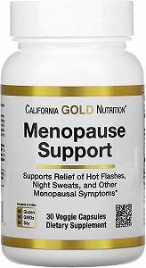 Поддержка при менопаузе California Gold Nutrition Menopause Support 30 Veggie Capsules - Фото 1