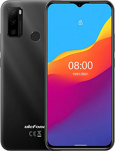 Смартфон 6.52" UleFone Note 10 2/32Gb 4G 2-SIM 8/8Мп 8 ядер Android 11 Black - Фото 1