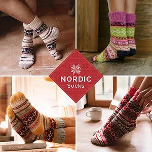 Шкарпетки NORDIC 5 пар synthetic.ua - Фото 1
