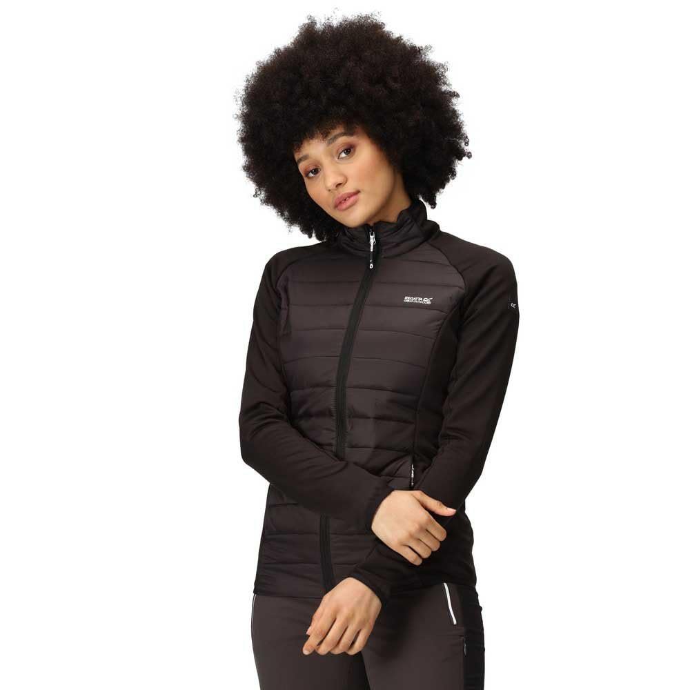 Жіноча Куртка Regatta Clumber IV Гібридна Утеплена Чорний, фото №6