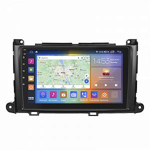 Станна магнітола Lesko Toyota Sienna III 2010-2014 IPS 9 4/64Gb CarPlay 4G Wi-Fi GPS Prime DSP (10870-57009) - Фото 1