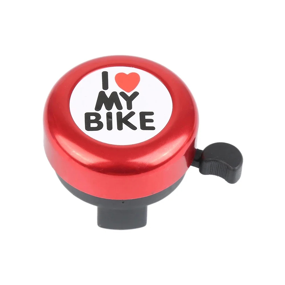 Звонок DN BL-005 I love my bike Красный (BL-005-red), фото №1
