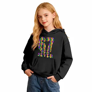 Дівчачий Худі з карнавальним візерунком - Фото 1