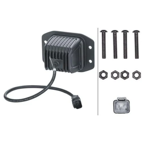 Фара дальнего света HELLA BLACK MAGIC 1FA 358 176-831, фото №2