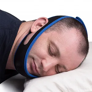 Подбородочный ремень против храпа Регулируемый эластичный Держит рот закрытым synthetic.ua - Фото 1