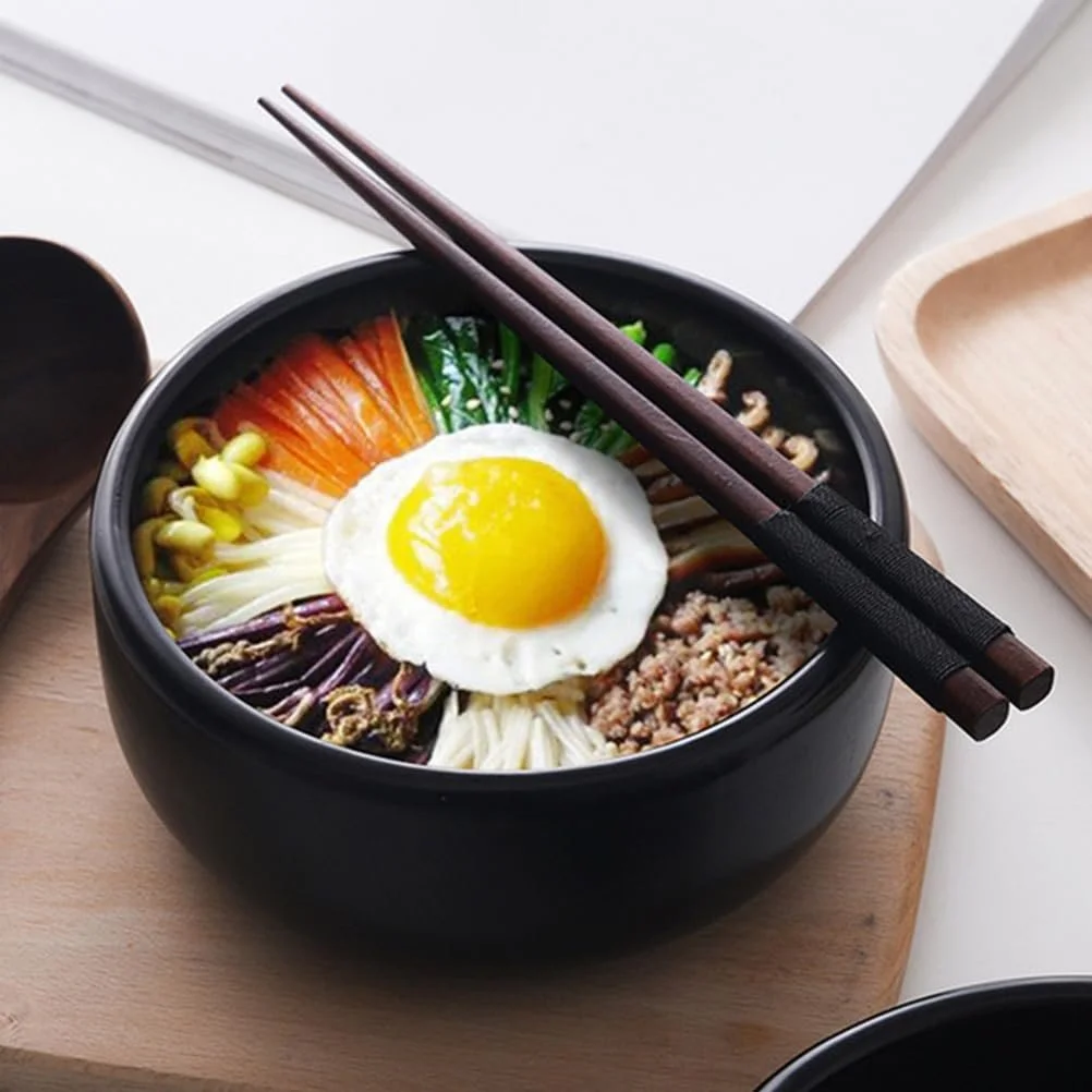 Глиняный горшок Cabilock 2 предмета, жаростойкая керамика для духовки, для супа, риса и запекания, фото №5