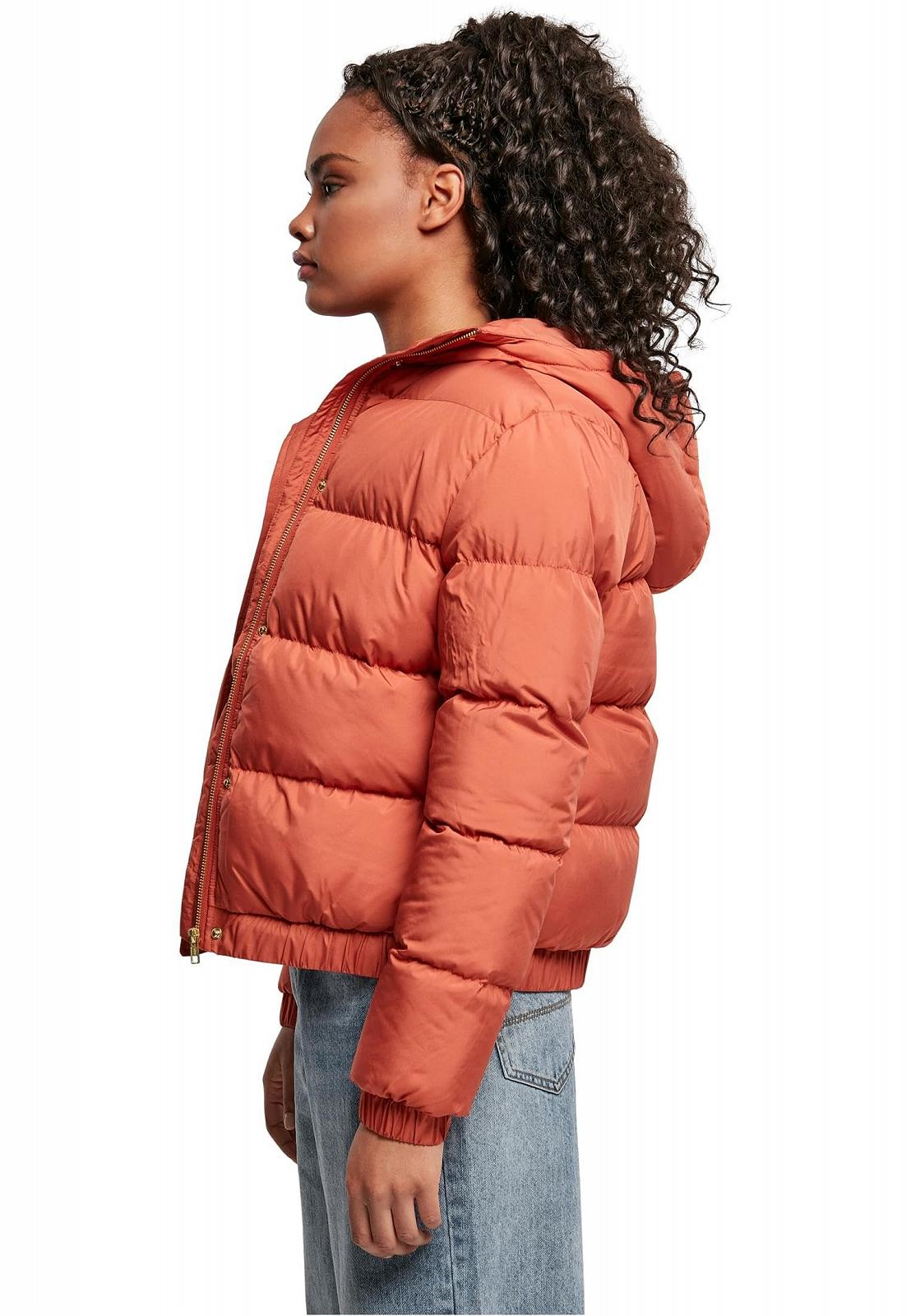 Куртка с капюшоном Urban Classics женская пуховая, фото №3 Куртка с капюшоном Urban Classics женская пуховая, фото №3