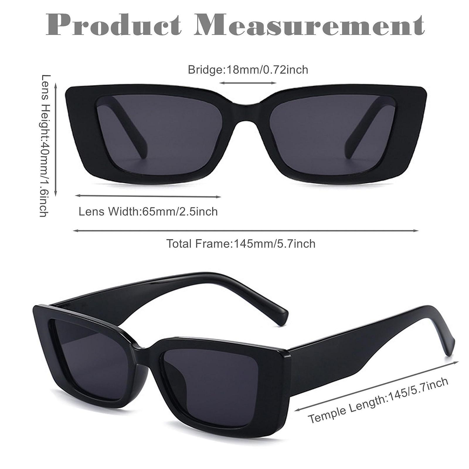 Вінтажні сонцезахисні окуляри котяче око Unning для жінок, ретро квадратні, фото №4