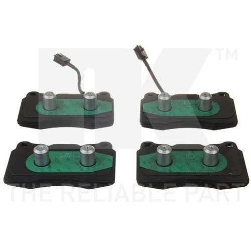 Комплект гальмівних колодок, дискове гальмо NK 221033 для ALFA ROMEO, передній міст, фото №2