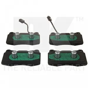 Комплект гальмівних колодок, дискове гальмо NK 221033 для ALFA ROMEO, передній міст synthetic.ua - Фото 1