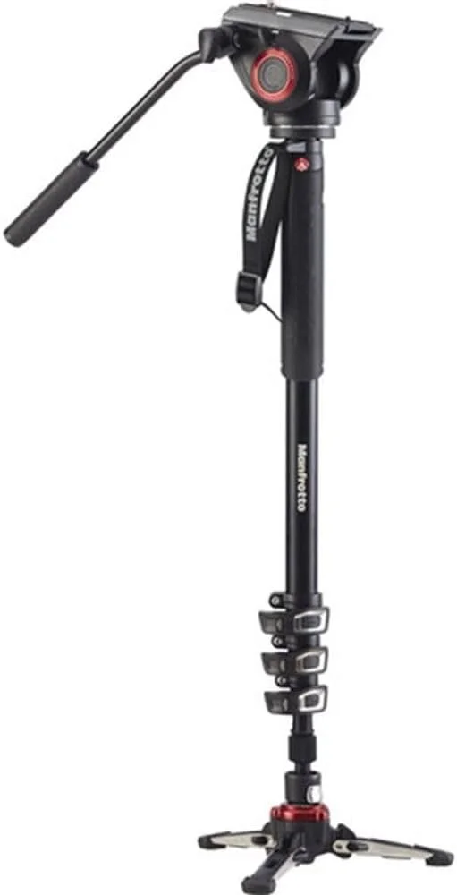 Монопод Manfrotto MVMXPRO500 Чорно-червоний, фото №1 Монопод Manfrotto MVMXPRO500 Чорно-червоний, фото №1