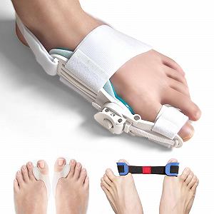 Корректор Hallux Valgus Фиксирующая пластина, Регулируемая шина Hallux Valgus, Эластичный корректор вальгусной деформации, Ортопедический корректор вальгусной деформации для мужчин и женщин - Фото 1