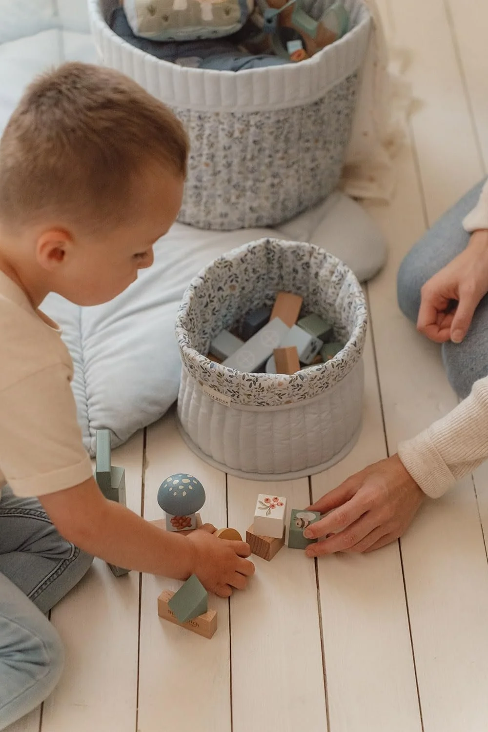 Органайзер для пеленального столика Little Dutch Forest Adventure TE31044030 Круглая Большая Двусторонняя, фото №5