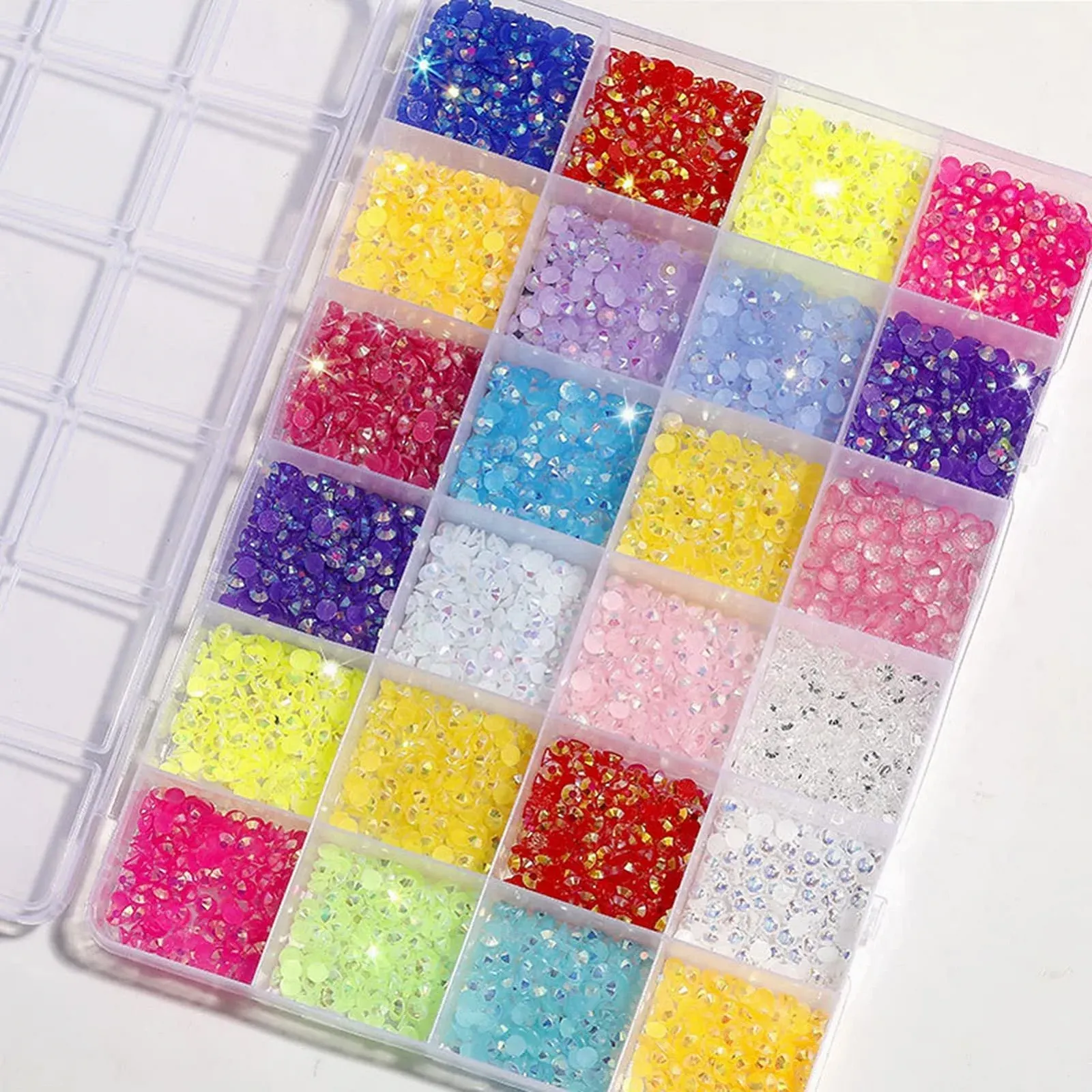 3D Декор для нігтів Звичайна форма Достатня кількість Пластик Мініатюрний Люмінесцентний B, фото №6