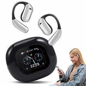 Наушники-переводчики с сенсорным LCD-экраном 3-в-1, голоса с поддержкой 150 языков - Фото 1