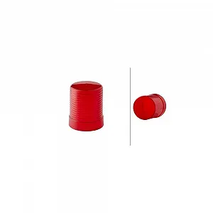 Стеклянный плафон, проблесковый маячок HELLA 9EL 856 418-011 для IVECO MERCEDES-BENZ - Фото 1