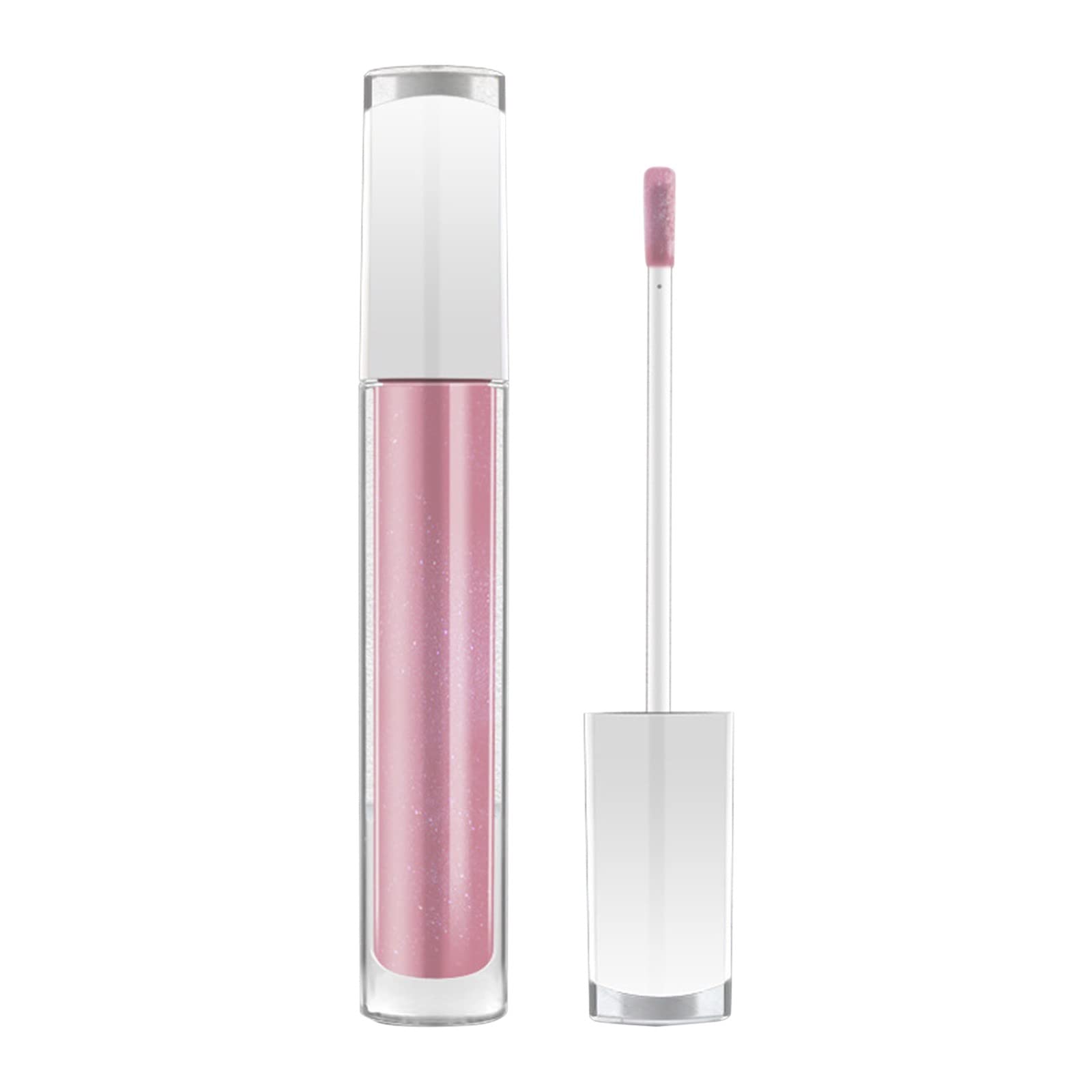 Блеск для губ Pearl Fine Moist Lip Gloss Lipgolss Liquid Lipstick Lip Glaze (7 мл) Red Lipstick Long Lasting (B, One Size), фото №1