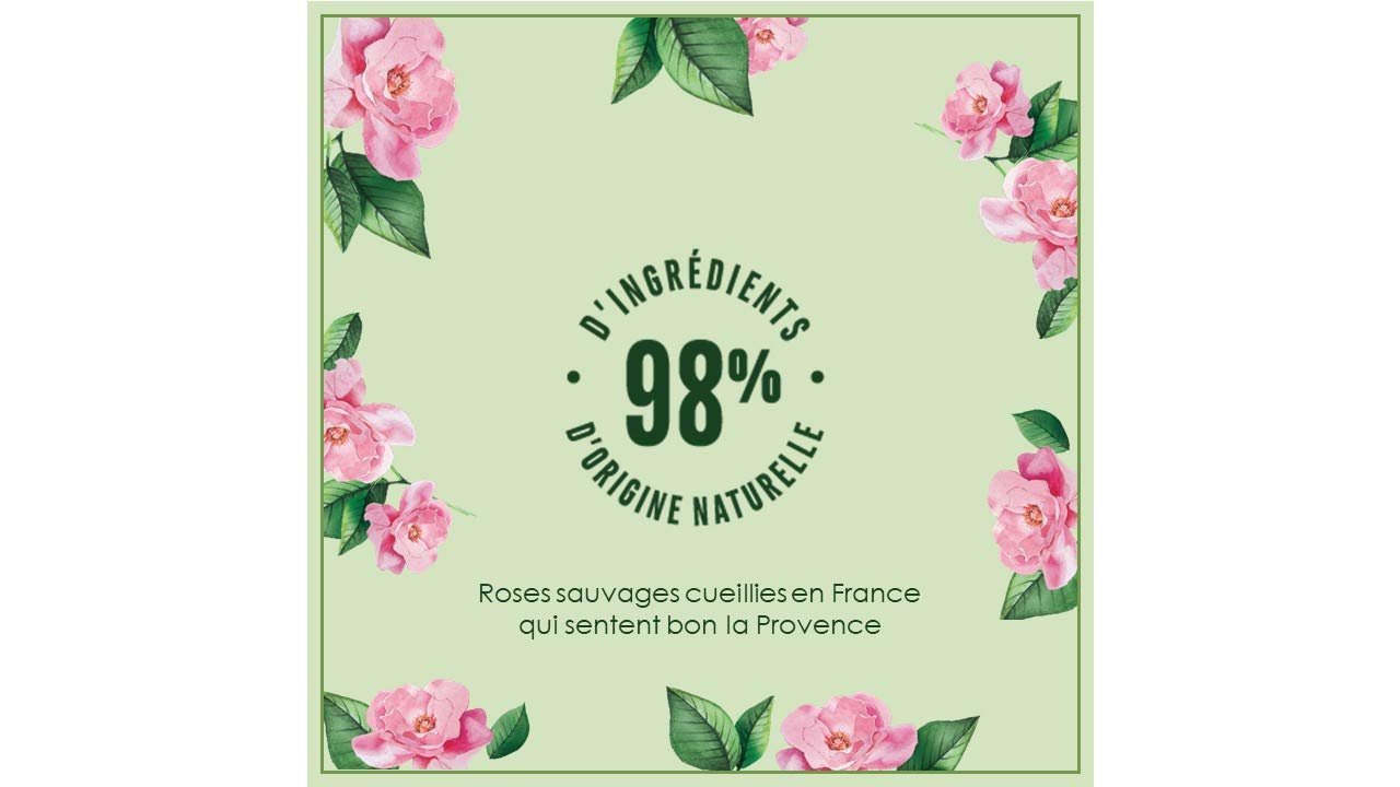 Гель для душа Le Petit Marseillais Rose Sauvage Дикая роза освежающий 250 мл, фото №2