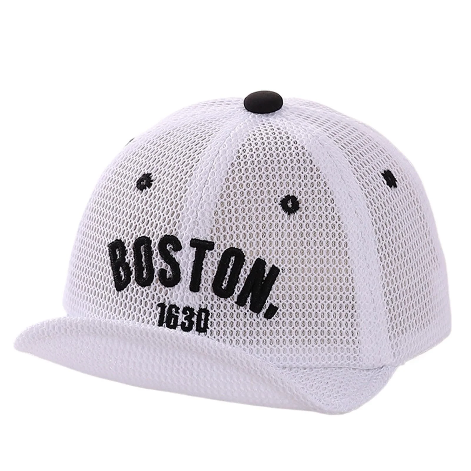 Бейсболка 2025 с принтом букв под хвост для девочек и мальчиков, фото №1