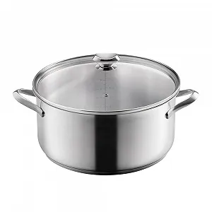 Сотейник Metaltex Icona 32 см 10 л нержавеющая сталь - Фото 1