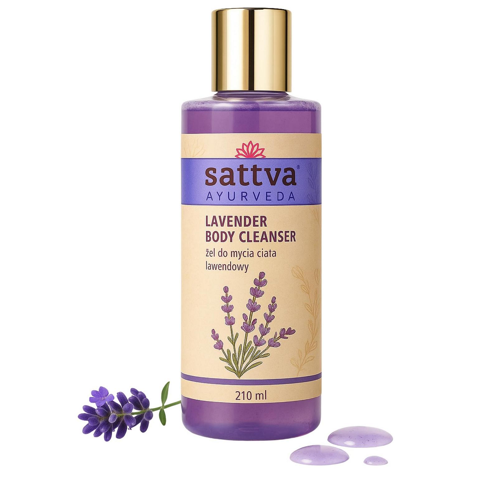 Гель для душу Sattva Ayurveda Lavender 210 мл, фото №1