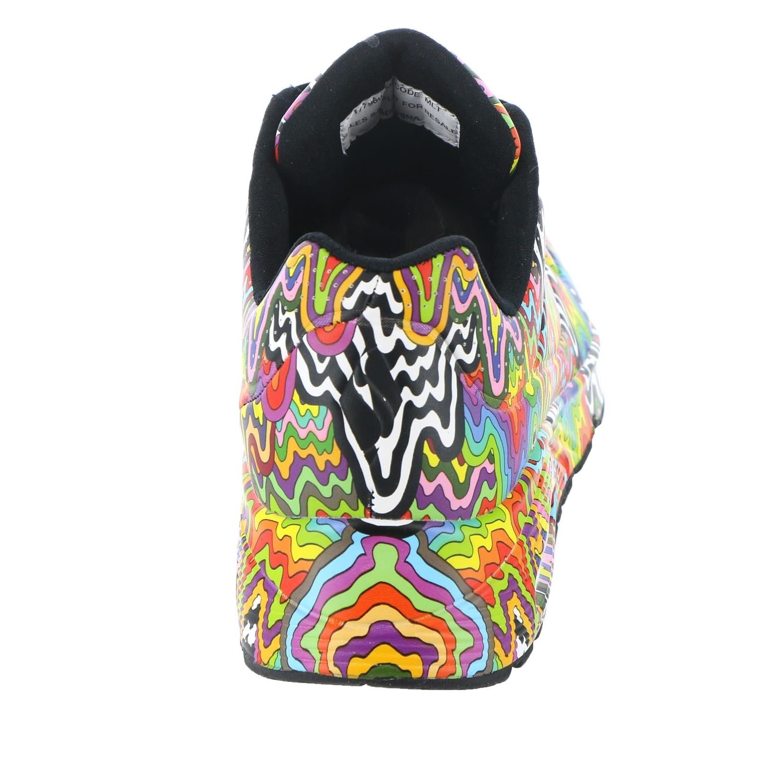 Кроссовки Skechers UNO Rolling Stones Single, Белый Красный, фото №7