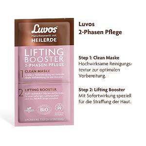 Крем Luvos Lifting-Booster Lifting, Очищающая маска для лица с мгновенным эффектом, 1 x 9,5 мл (1 шт. в упаковке) synthetic.ua - Фото 1