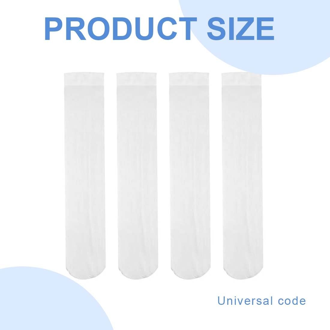 Женские гольфы AYV, поддерживающие чулки, нейлоновые чулки, женские чулки, компрессионные чулки, летние женские компрессионные чулки (белые), белый, фото №2