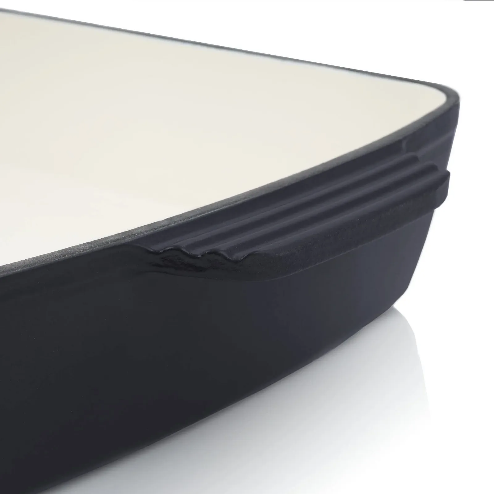 Чугунная форма для запекания Mahlzeit квадратная эмалированная 3.8 л Blue Berry, фото №8