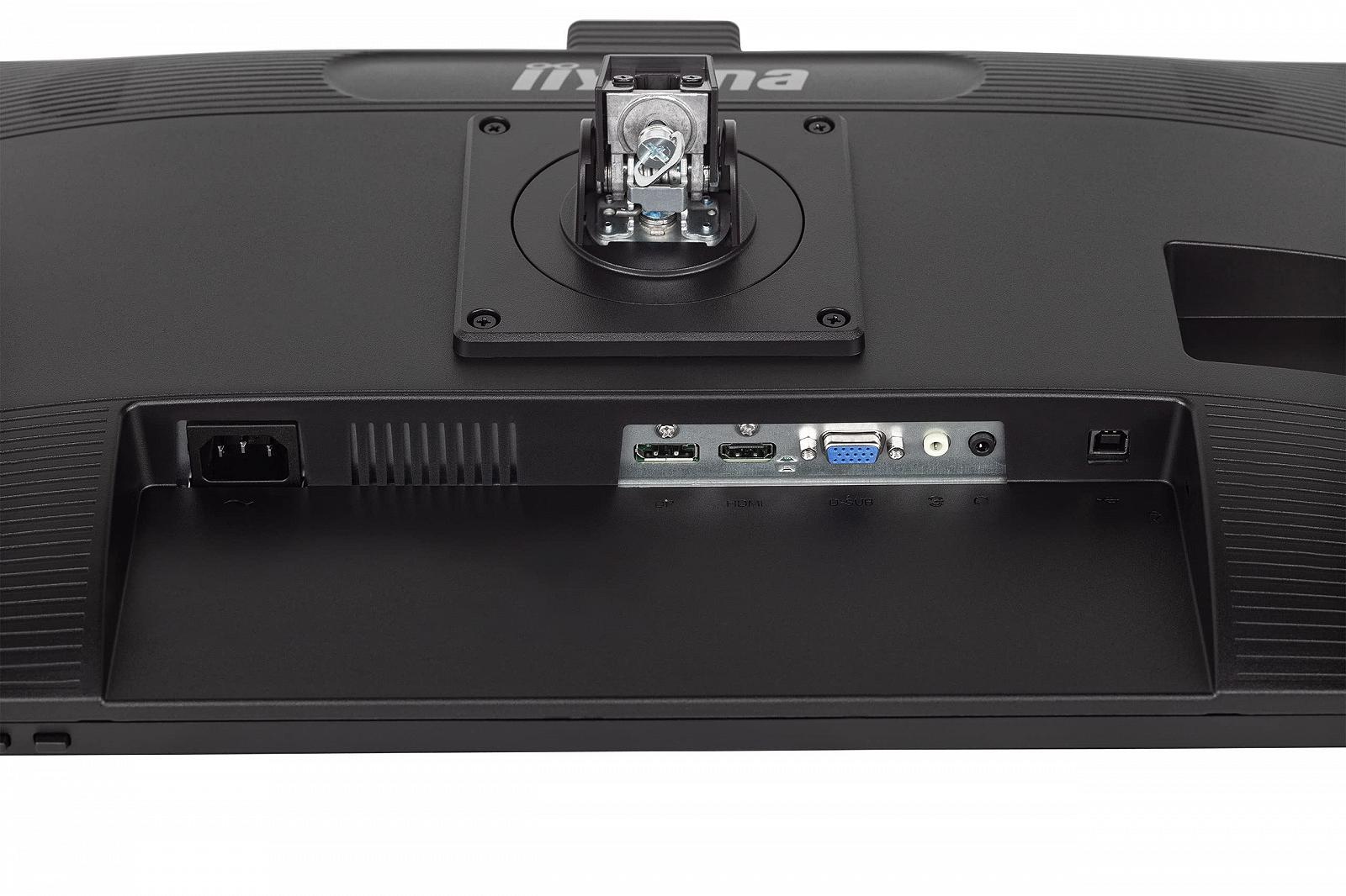 Монітор iiyama Prolite XUB2490HSUC-B5 60.4 см 23.8 дюйма IPS LED FullHD VGA HDMI DP USB 2.0 Slim Line з налаштуванням висоти Поворот Вебкамера Чорний, фото №5