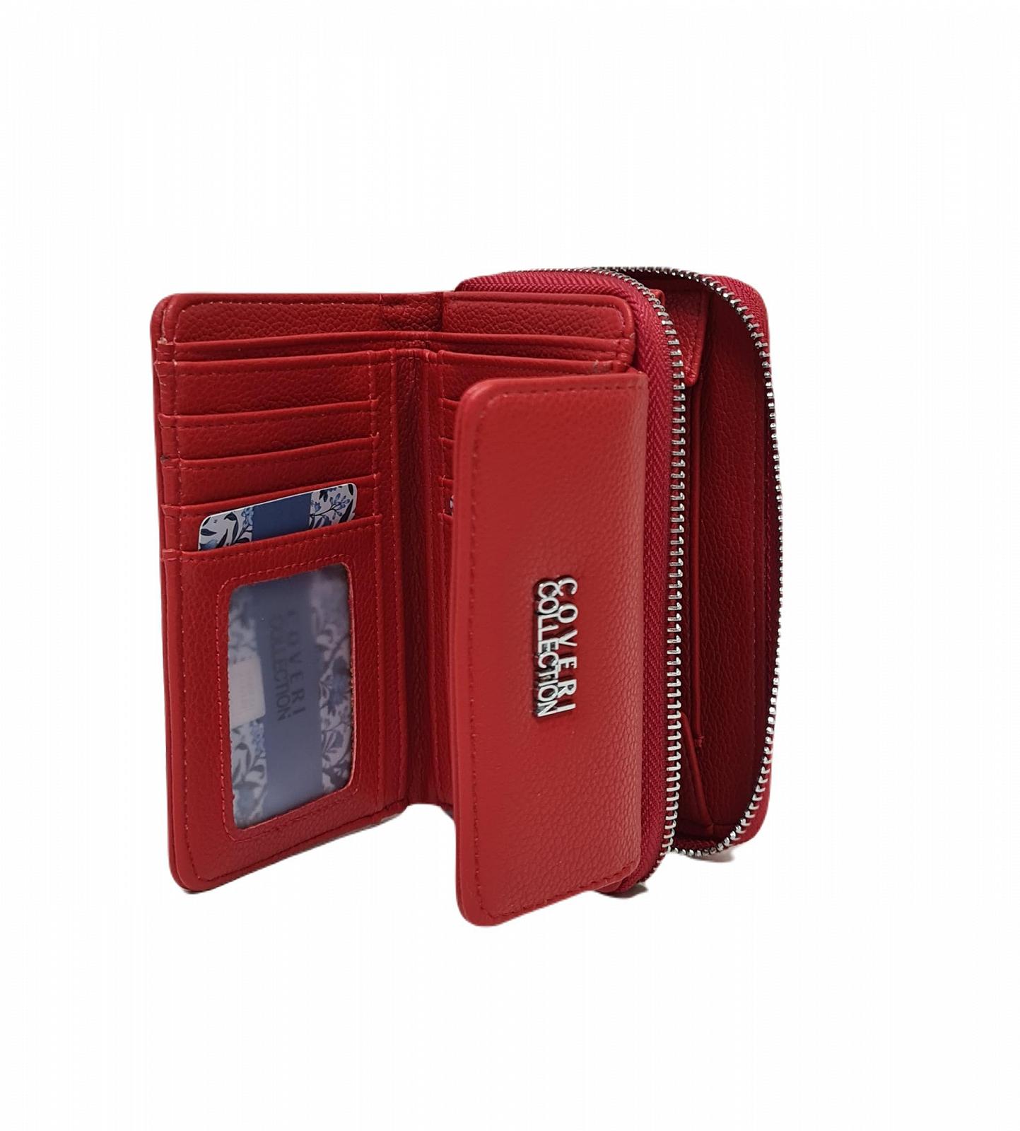 Жіночий Гаманець Coveri Collection 05-7 Червоний, фото №7 Жіночий Гаманець Coveri Collection 05-7 Червоний, фото №7