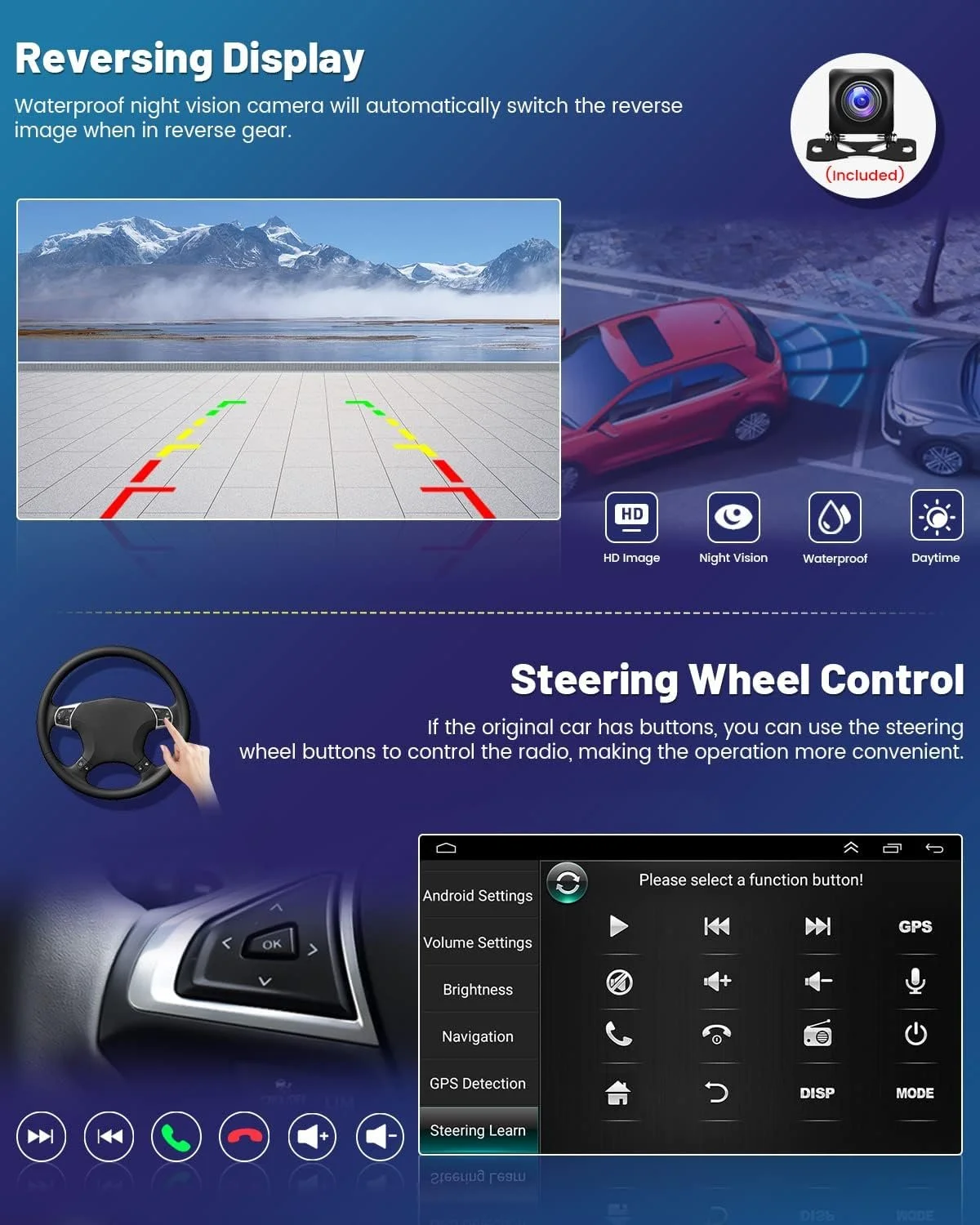 Штатная автомагнитола Hikity для Opel Corsa Astra Meriva Vivaro Combo Antara / 7" / Сенсорная / 2/32Гб / Android 13 / Apple CarPlay / Android Auto / Bluetooth / WI-FI / GPS / USB, фото №7