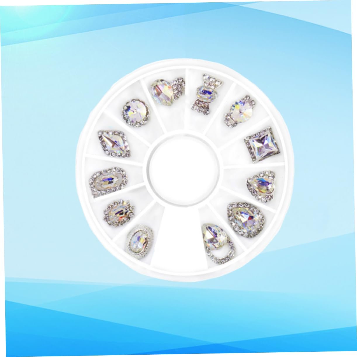 Наклейки для нігтів, Діаманти, Стрази для манікюру, Аксесуари, фото №5