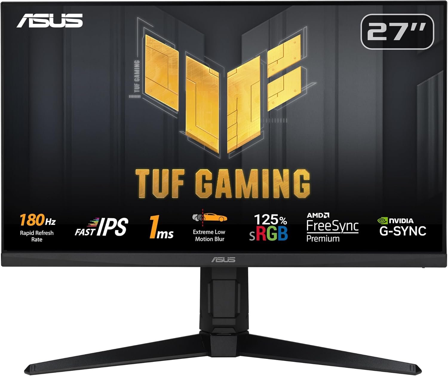 Монитор 27" ASUS TUF Gaming VG279QL3A Full HD IPS 180 Гц, фото №1 Монитор 27" ASUS TUF Gaming VG279QL3A Full HD IPS 180 Гц, фото №1