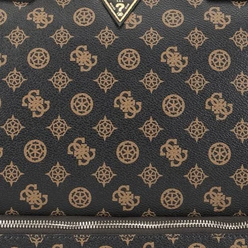 Сумка-шопер GUESS Wilder Zip Bottom Коричнева, фото №10