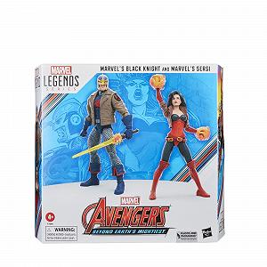 Фигурки Hasbro Marvel Legends Черный Рыцарь Marvel и Серси Marvel, 60-летие Мстителей (15 см) synthetic.ua - Фото 1