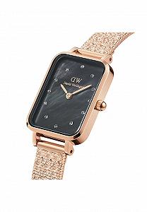 Часы Daniel Wellington Quadro Серебристый нержавеющая сталь (316L) synthetic.ua - Фото 1