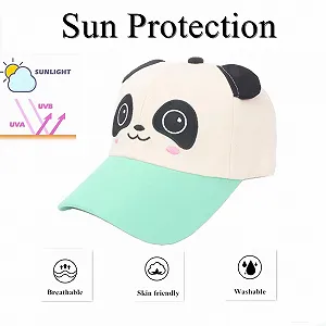 Бейсболка SJTJSPX Panda Kids UV Protection Adjustable Soft Cotton synthetic.ua - Фото 1
