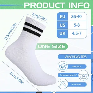 Тенісні шкарпетки Білі спортивні 36-40 synthetic.ua - Фото 1