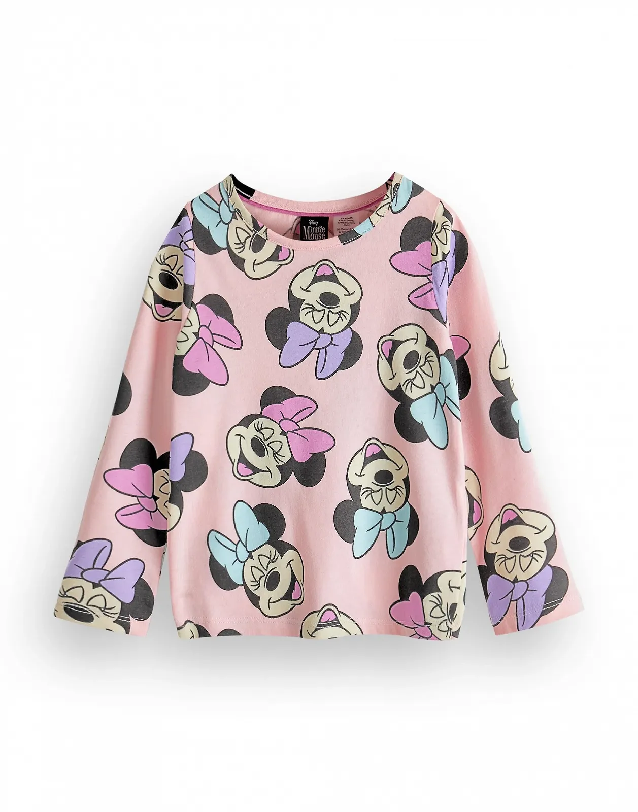 Піжамний набір Disney Minnie Mouse для дівчат, Довгий рукав, Довгі штани, З графічним малюнком, фото №4 Піжамний набір Disney Minnie Mouse для дівчат, Довгий рукав, Довгі штани, З графічним малюнком, фото №4