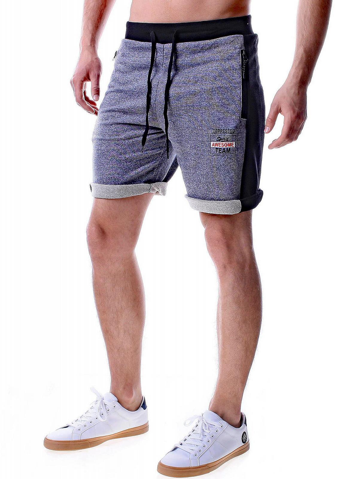 Шорты мужские Recea серые укороченные, XL, фото №4