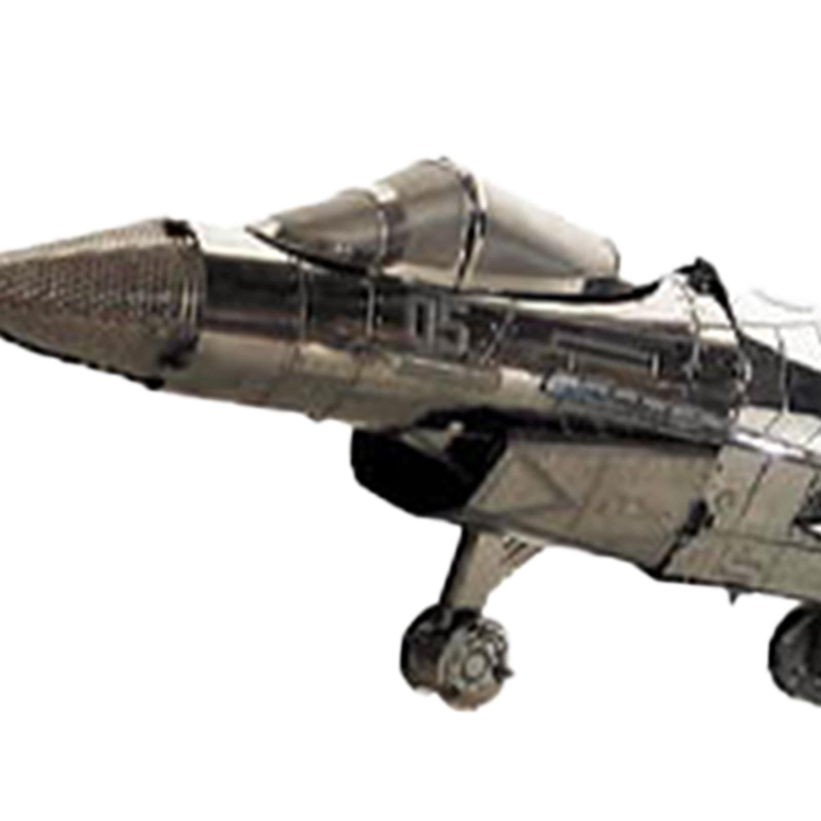 Конструктор Luwecf Fighter Plane Model Building Block Set для дорослих, срібний, фото №2 Конструктор Luwecf Fighter Plane Model Building Block Set для дорослих, срібний, фото №2