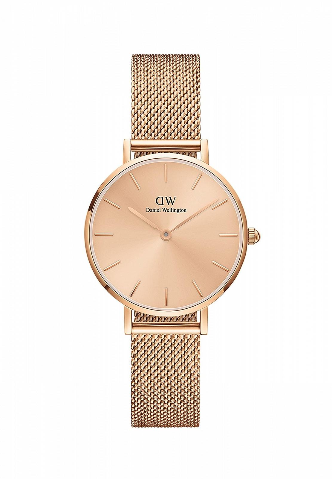 Годинник Daniel Wellington Petite Сріблястий нержавіюча сталь (316L), рожевий, Modern, фото №5