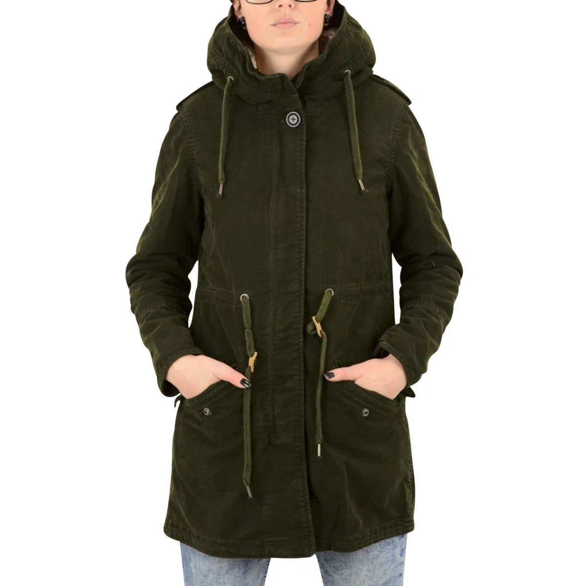 Жіноча зимова парка Jet Lag FW 120 з капюшоном, фото №4 Жіноча зимова парка Jet Lag FW 120 з капюшоном, фото №4