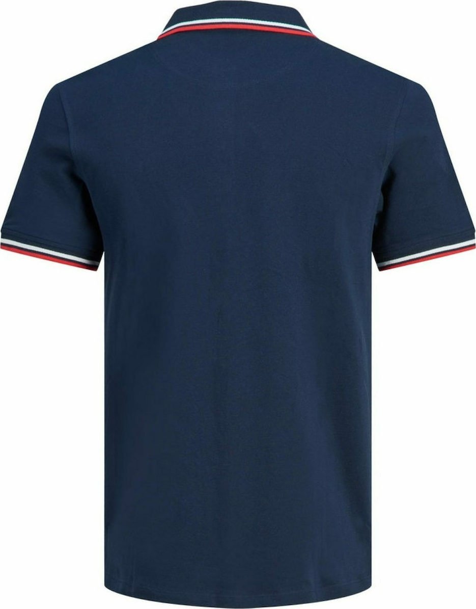 Рубашка-поло Jack&Jones 12136668 Tёмно-синий S, фото №2