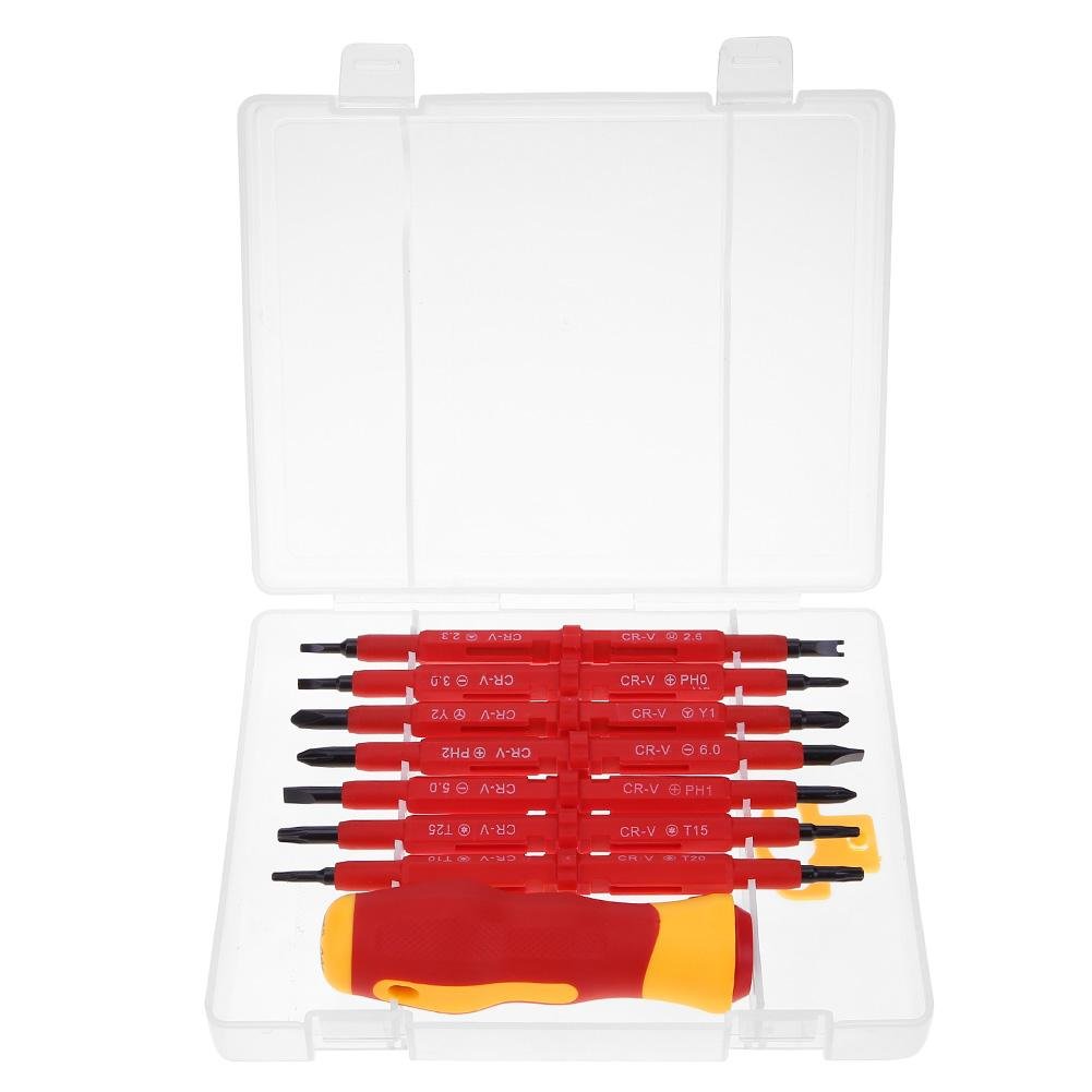 Набор отверток seawang Insulated Multi Screw Head Type Electrician 8 шт. CR-V, фото №1 Набор отверток seawang Insulated Multi Screw Head Type Electrician 8 шт. CR-V, фото №1