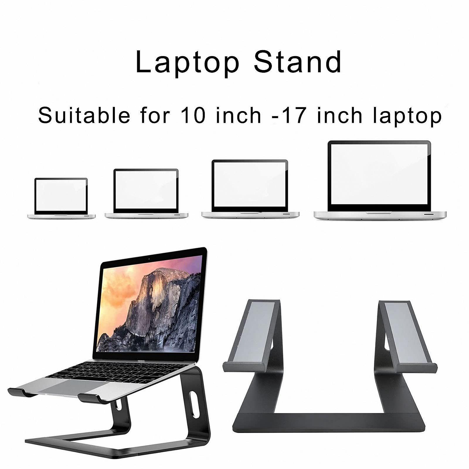 Подставка для ноутбука регулируемая, алюминиевый сплав, настольный держатель для ноутбука, портативная настольная подставка для книг, охлаждающая подставка, фото №3 Подставка для ноутбука регулируемая, алюминиевый сплав, настольный держатель для ноутбука, портативная настольная подставка для книг, охлаждающая подставка, фото №3